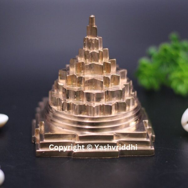 Copper Meru Shree Yantra Hollow 2.5 Inch - Image 5