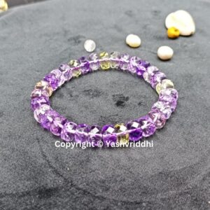 Elegant Ametrine Bracelet: Natural Beauty & Grace" - Image 3
