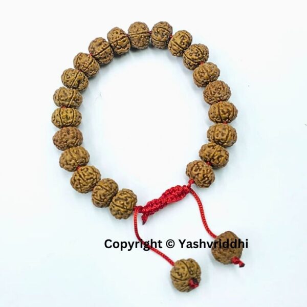 Stylish 6 Mukhi Rudraksha Bracelet - Image 2