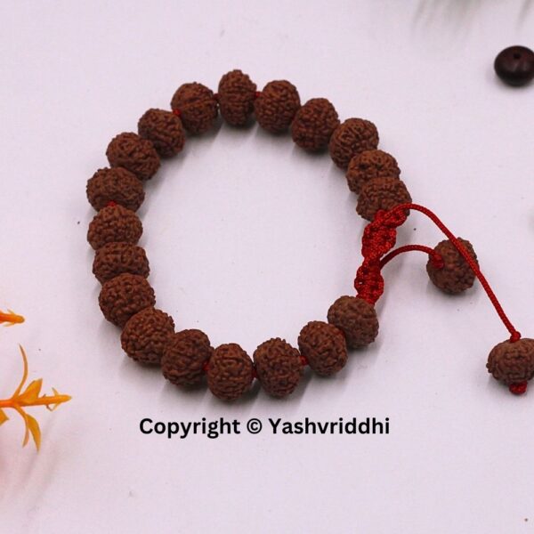 "Empowering 10 Mukhi Rudraksha Bracelet: A Symbol of Protection and Peace" - Image 2