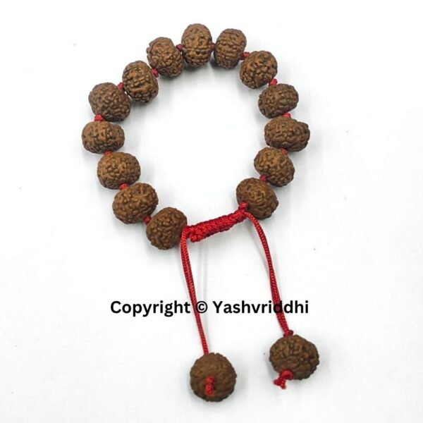 "8 Mukhi Rudraksha Bracelet: Embrace Strength & Stability" - Image 2