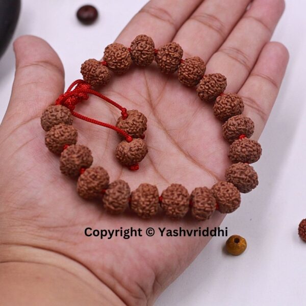 "Empowering 10 Mukhi Rudraksha Bracelet: A Symbol of Protection and Peace" - Image 3