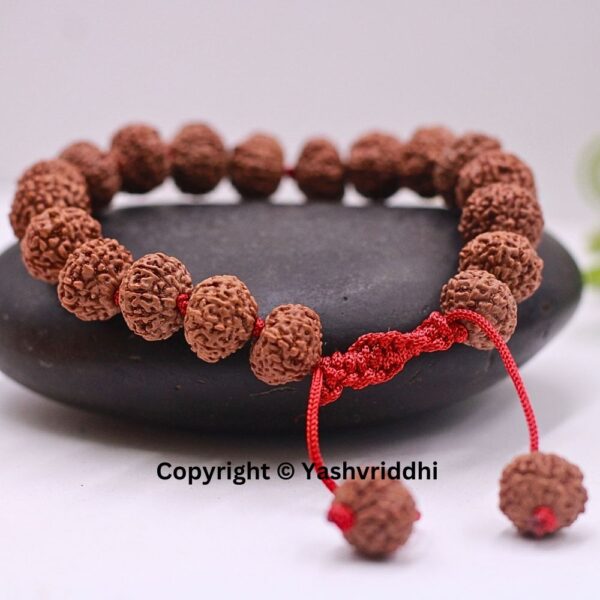 "Empowering 10 Mukhi Rudraksha Bracelet: A Symbol of Protection and Peace" - Image 4