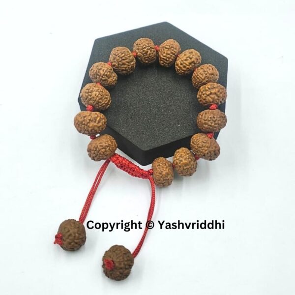 "8 Mukhi Rudraksha Bracelet: Embrace Strength & Stability" - Image 4