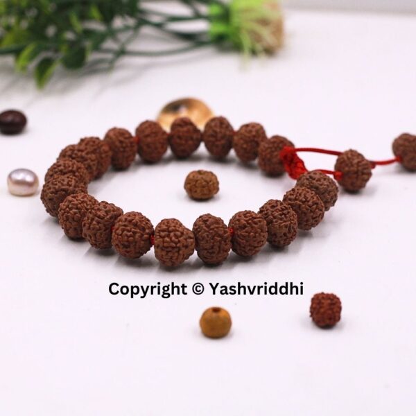 "Empowering 10 Mukhi Rudraksha Bracelet: A Symbol of Protection and Peace" - Image 5