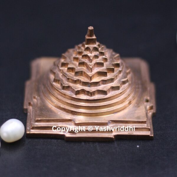 Copper Meru Shree Yantra Solid 2 Inch - Image 4