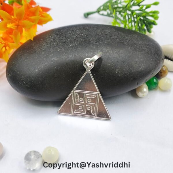 Pyra Yantra Silver Locket - Image 4