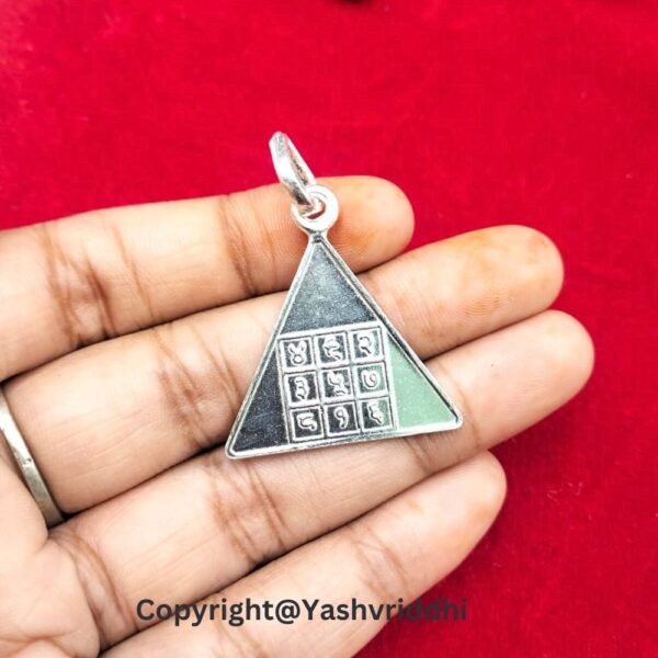 Pyra Yantra Silver Locket - Image 5