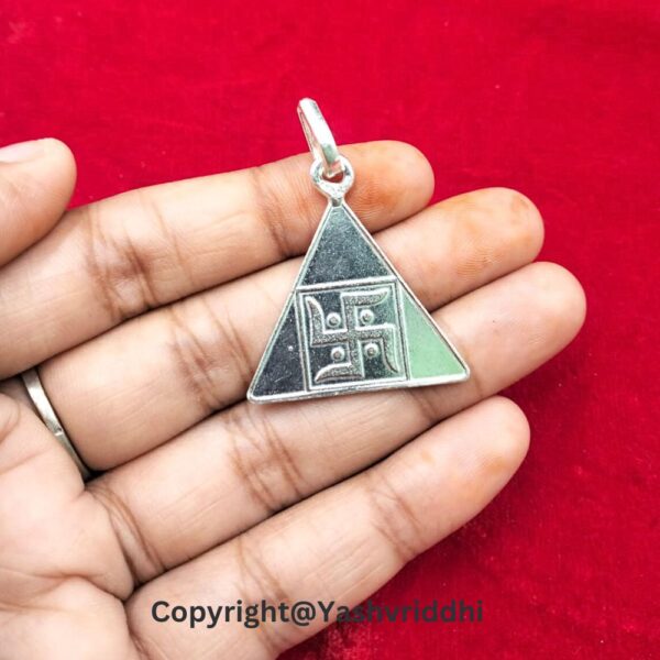 Pyra Yantra Silver Locket - Image 6