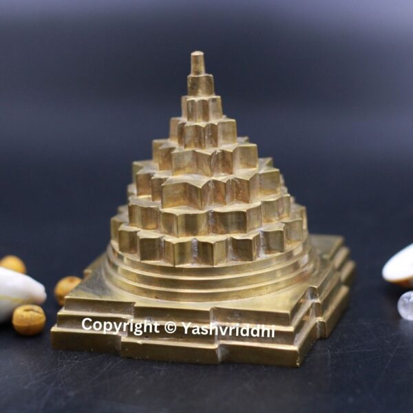 Panchdhatu Meru Shree Yantra Solid 2.5 Inch - Image 2