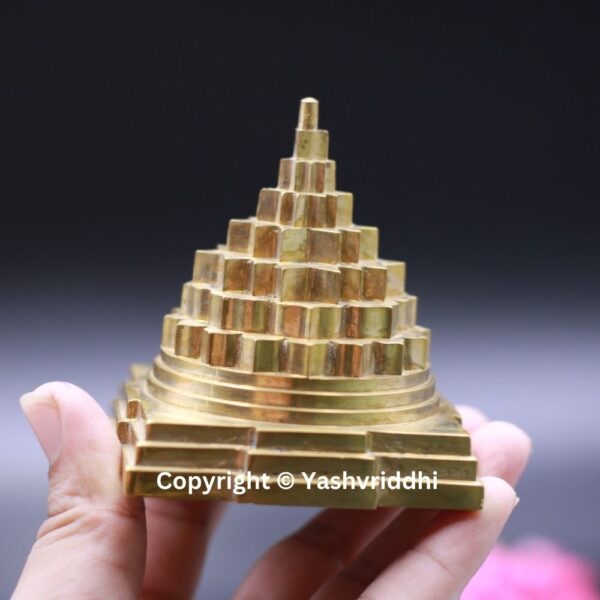 Panchdhatu Meru Shree Yantra Solid 2.5 Inch - Image 5