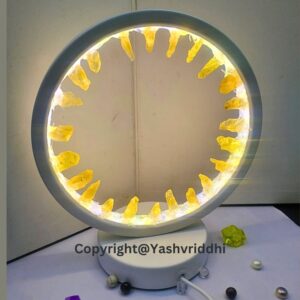 Bright Citrine Crystal Lamp - Image 2