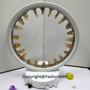 Bright Citrine Crystal Lamp - Image 5