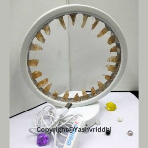 Bright Citrine Crystal Lamp - Image 6