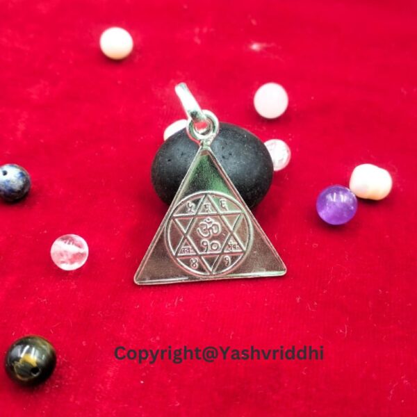 Gayatri Yantra Silver Locket