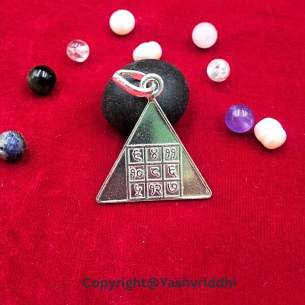 Budh Yantra Silver Locket