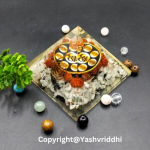 Orgonite Pyramid in Moonstone - Image 3
