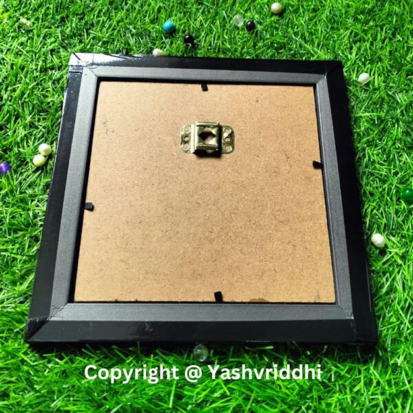 "Golden Geometry: Pyrite Shri Yantra Plate" - Image 8