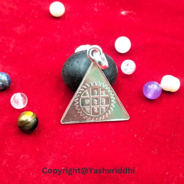 Surya Yantra Silver Locket