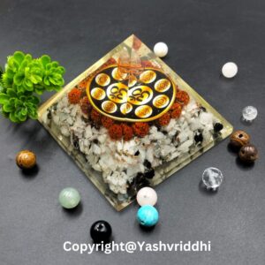 Orgonite Pyramid in Moonstone - Image 2