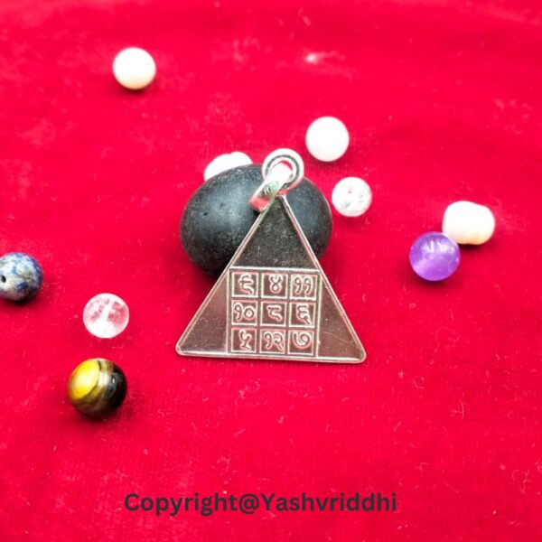 Budh Pyra Yantra Silver Locket